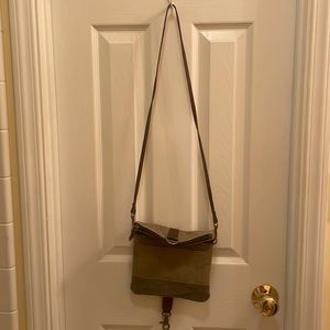 Mona B crossbody canvas bag